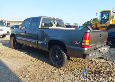 2000 Chevrolet Silverado 1500 Ls from USA, damaged, VIN 1GCEK19T1YE403809